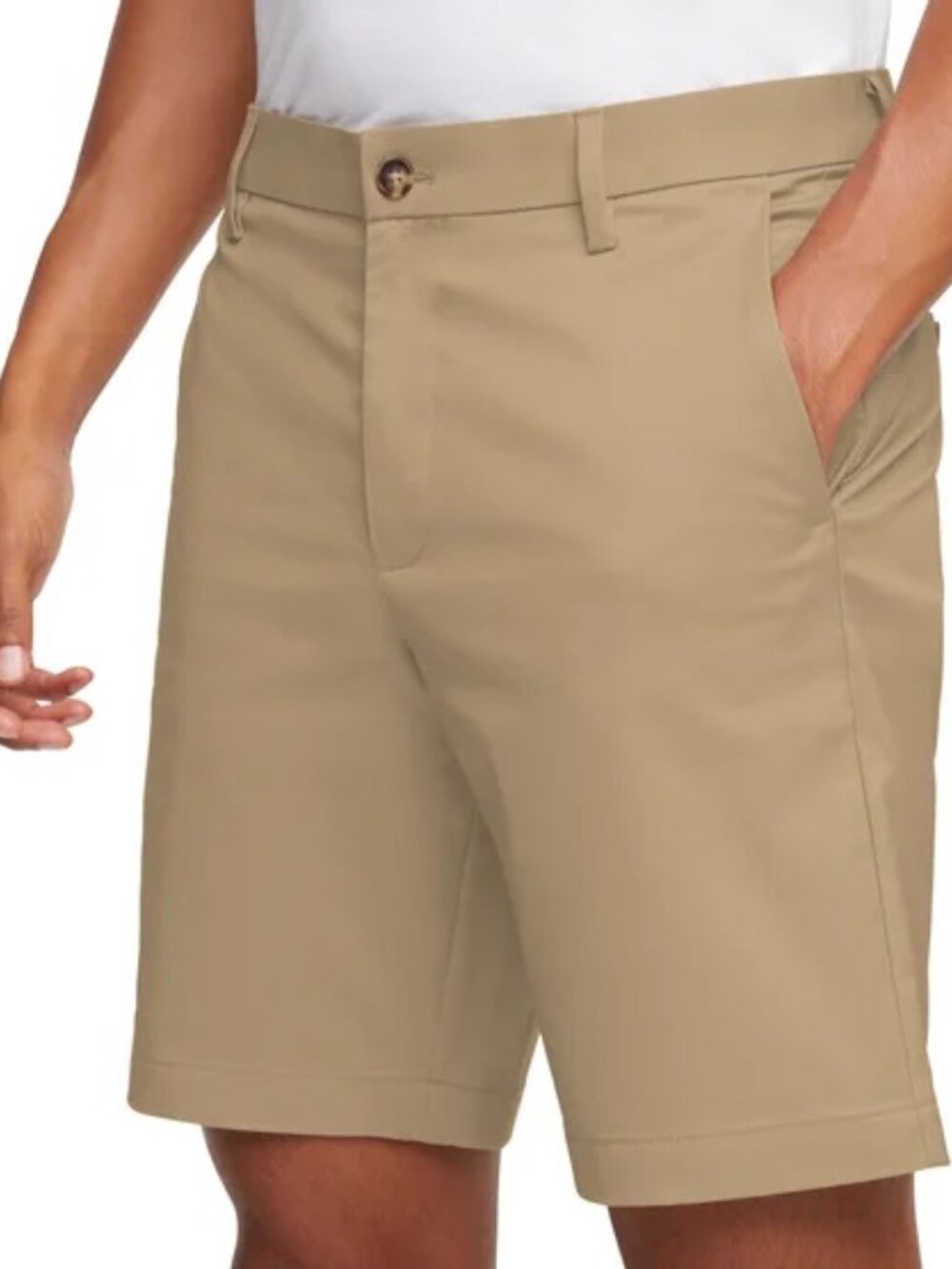 NEW Banana Republic Men's Stretch Chino Short NWT 30 Khaki